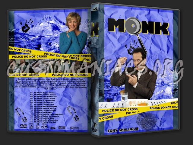 Monk dvd cover