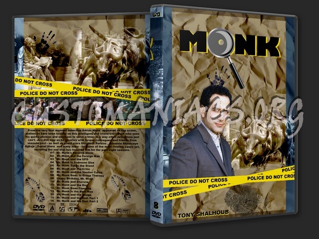 Monk dvd cover