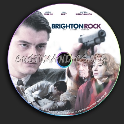 Brighton Rock dvd label