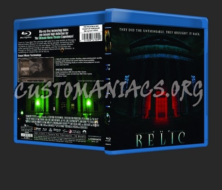 The Relic blu-ray cover