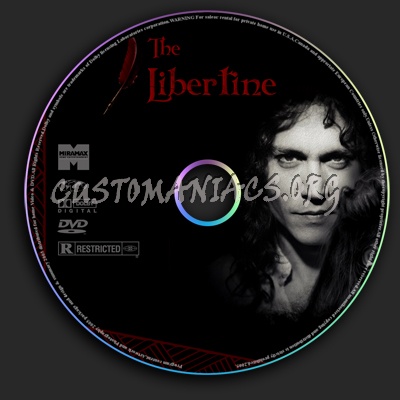 The Libertine dvd label