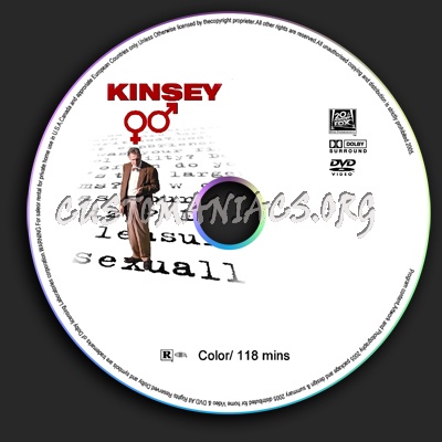 Kinsey dvd label