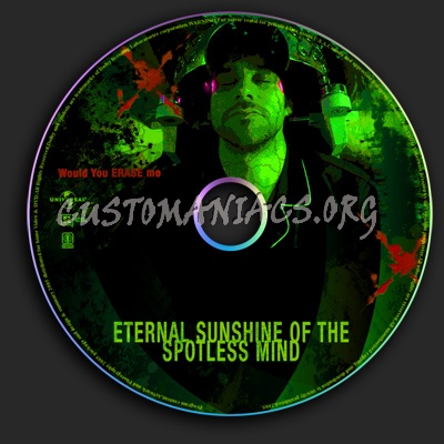 Eternal Sunshine Of The Spotless Mind dvd label