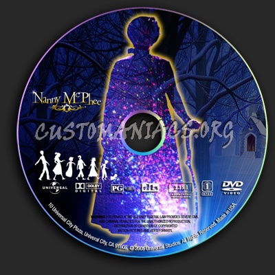 Nanny McPhee dvd label