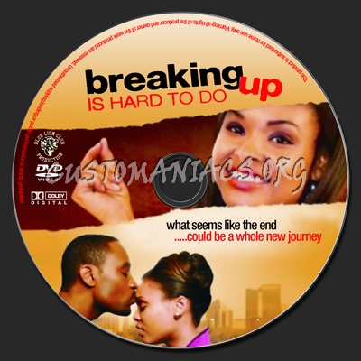 Breaking Up Is Hard to Do dvd label