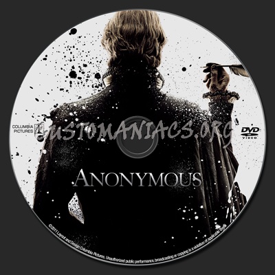 Anonymous dvd label