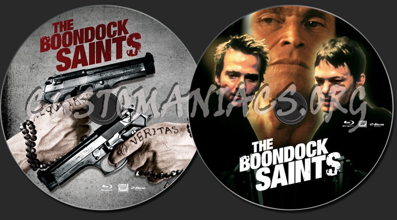 The Boondock Saints blu-ray label