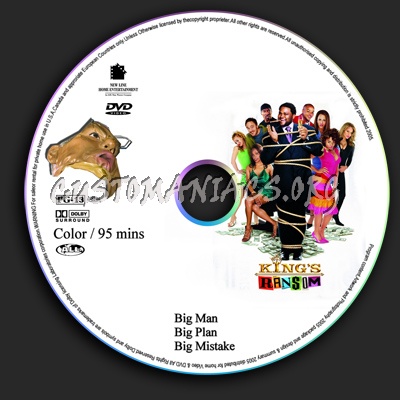 King's Ransom dvd label