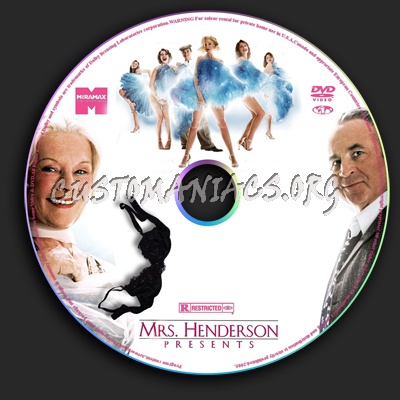 Mrs Henderson Presents dvd label