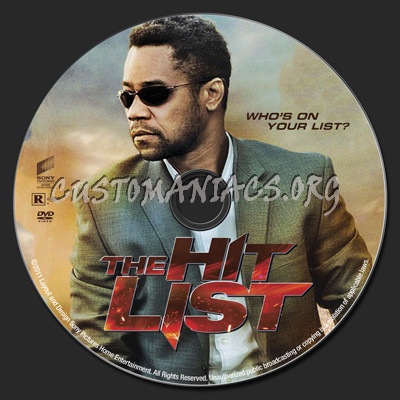 The Hit List dvd label