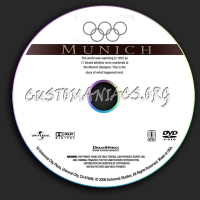 Munich dvd label