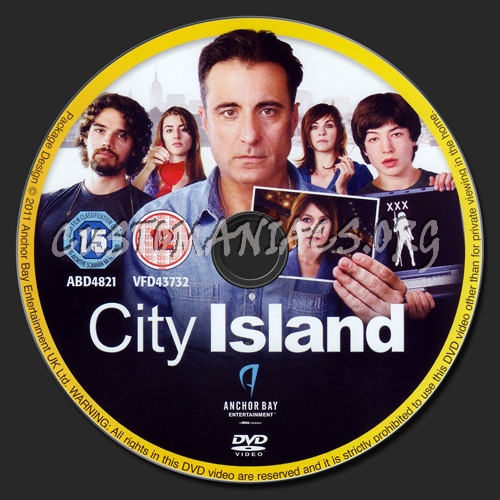 City Island dvd label