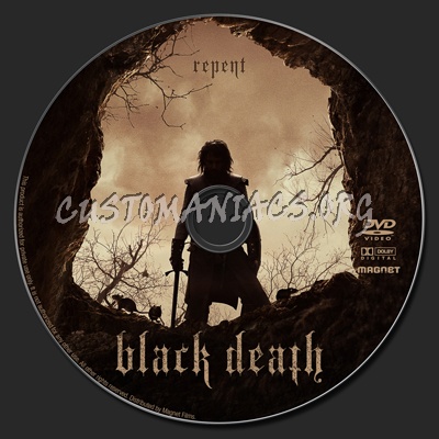 Black Death dvd label