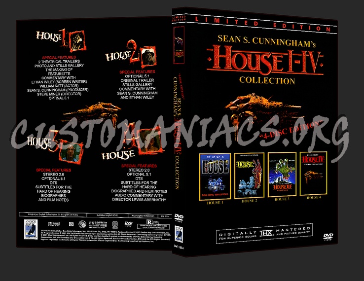 House 1 - 4 dvd cover