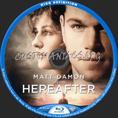 Hereafter blu-ray label