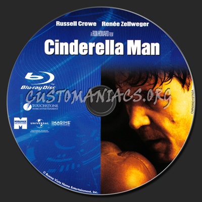 Cinderella Man blu-ray label