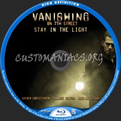 Vanishing On 7th Street blu-ray label