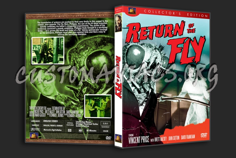 Return Of The Fly dvd cover