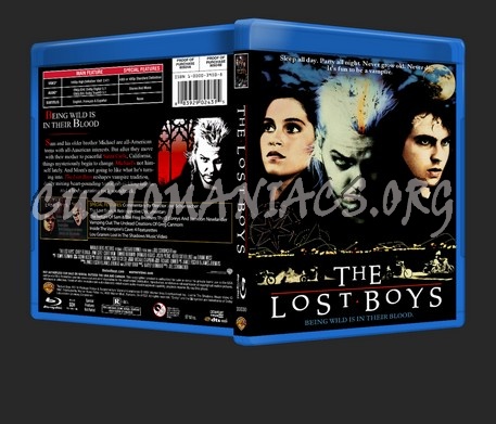 The Lost Boys blu-ray cover