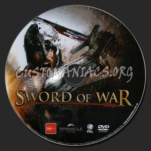 Sword of War dvd label