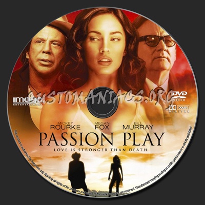 Passion Play dvd label