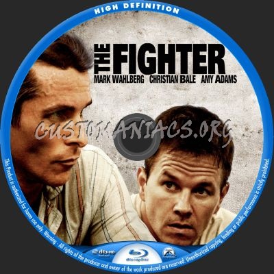 The Fighter blu-ray label