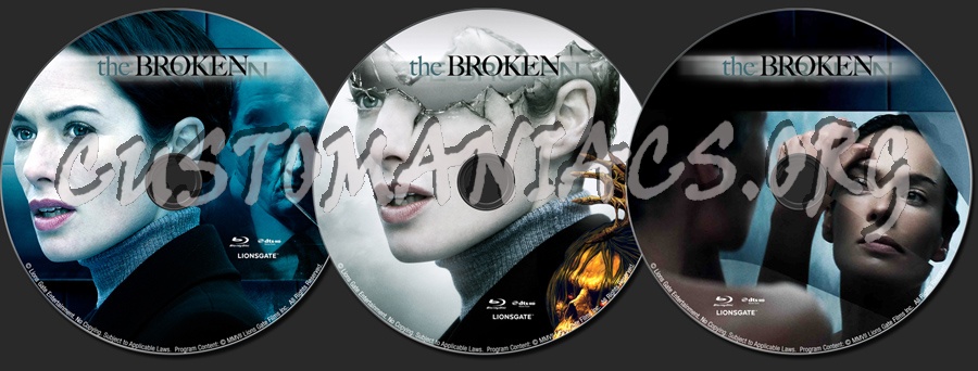 The Broken blu-ray label