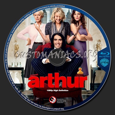 Arthur blu-ray label