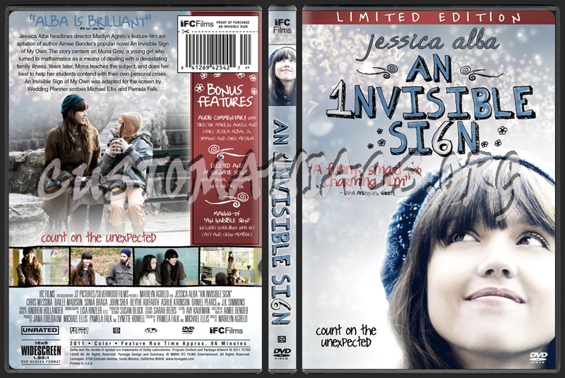 An Invisible Sign dvd cover