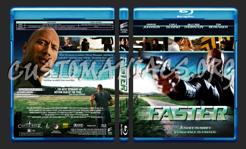 Faster blu-ray cover