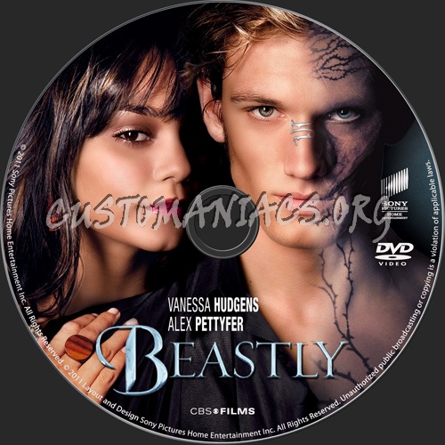 Beastly dvd label