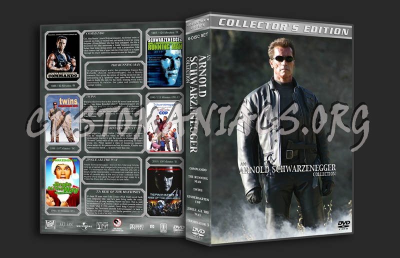 An Arnold Schwarzenegger Collection dvd cover