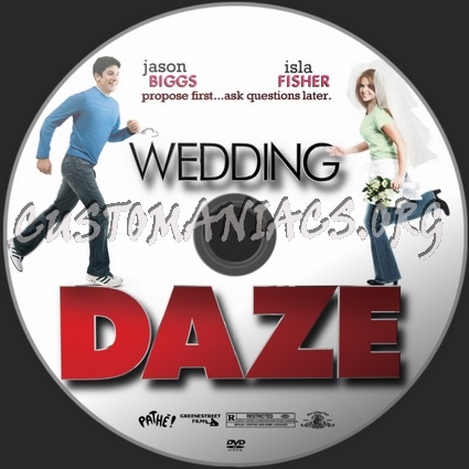 Wedding Daze dvd label