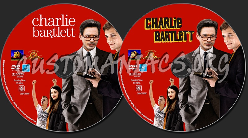 Charlie Bartlett dvd label