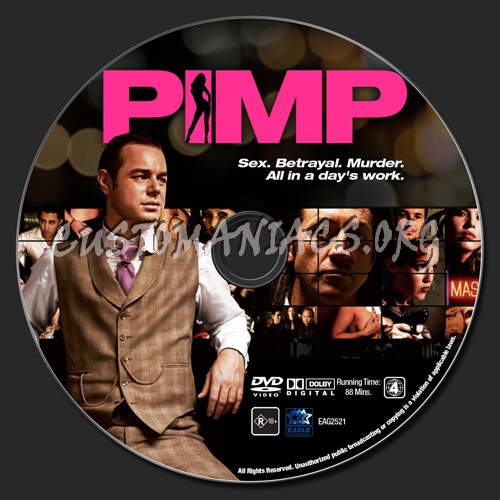 Pimp dvd label