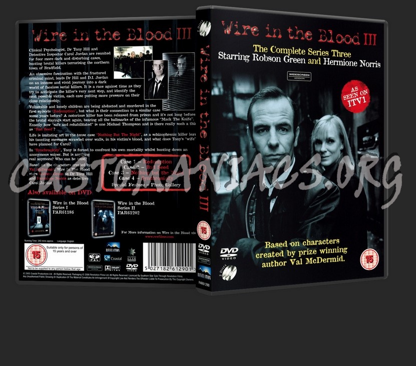 Wire In The Blood Series 3 dvd cover