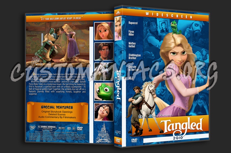 Tangled - 2010 dvd cover