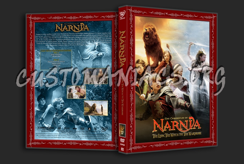 The Chronicles of Narnia: The Lion, the Witch and the Wardrobe dvd cover