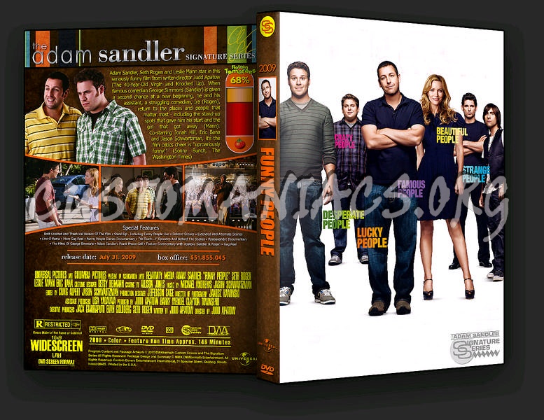 Funny People dvd cover