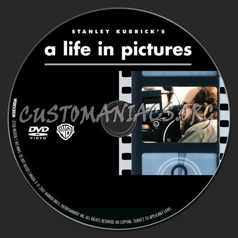 A Life in Pictures dvd label