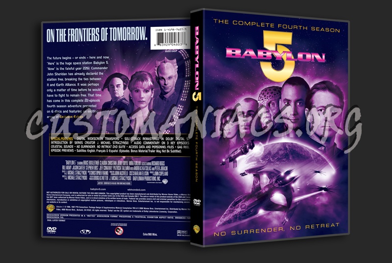 Babylon 5 Season 4 dvd cover