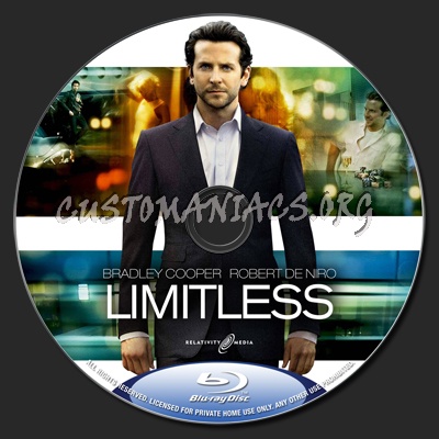 Limitless blu-ray label