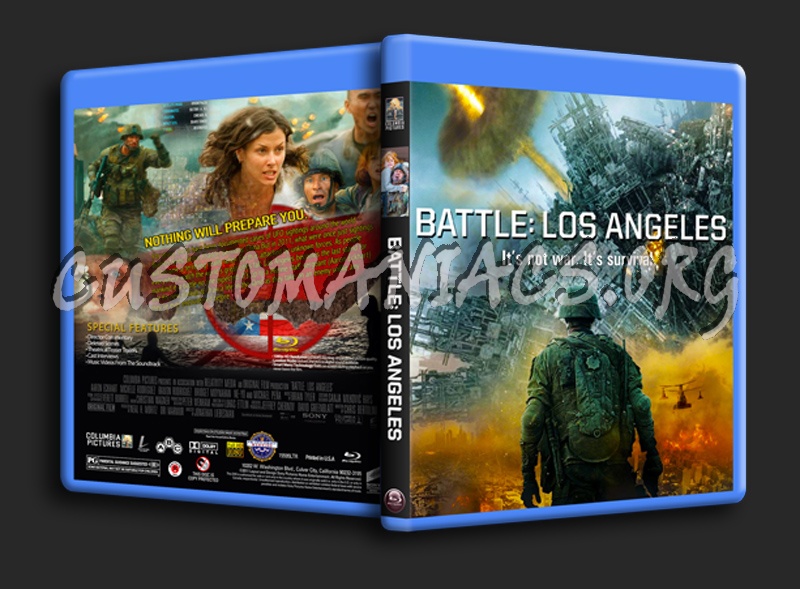 Battle:Los Angeles blu-ray cover