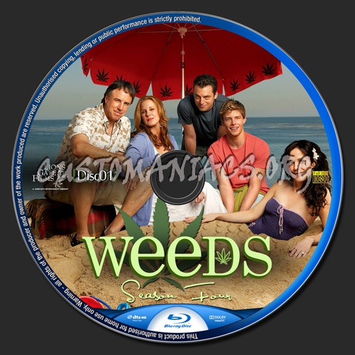 Weeds - Season 4 dvd label