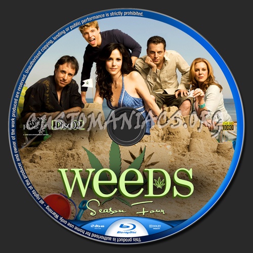 Weeds - Season 4 dvd label