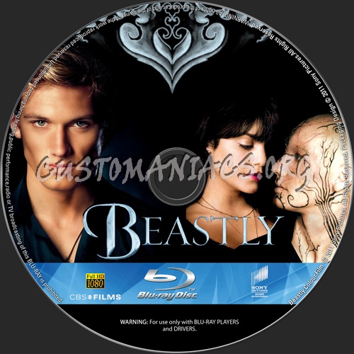 Beastly blu-ray label