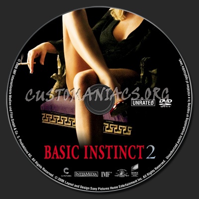 Basic Instinct 2 dvd label