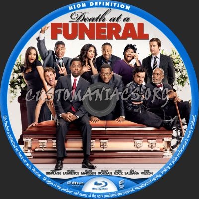 Death At A Funeral blu-ray label