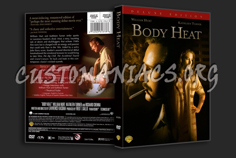 Body Heat dvd cover