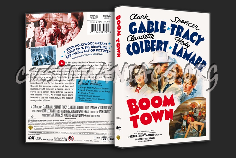 Boom Town dvd cover